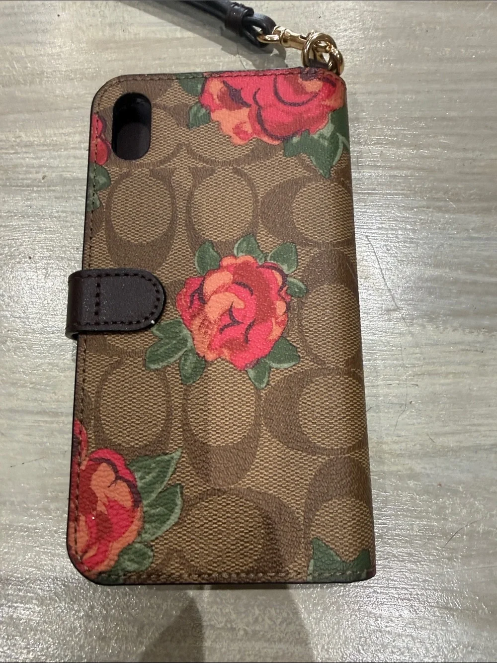 Coach wristlet phone